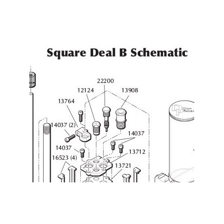 14037 - 10-24x3/4 SHCS