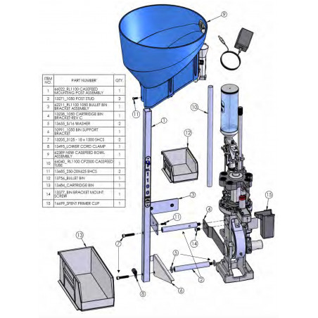 RL1100 Casefeeder Tube
