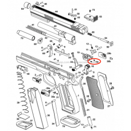 Ejector Block Spring CZ 75 TS