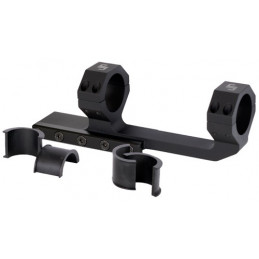 Extended one piece flat top scope mount for 1" and 30mm scopes (30mm with 1" adapter)
