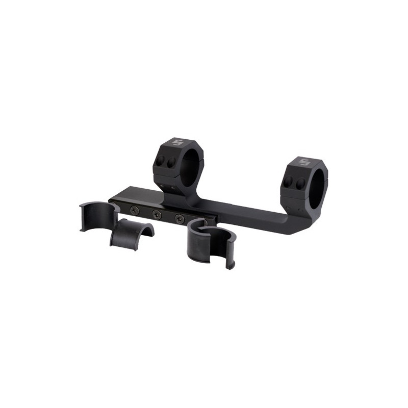 Extended one piece flat top scope mount for 1" and 30mm scopes (30mm with 1" adapter)